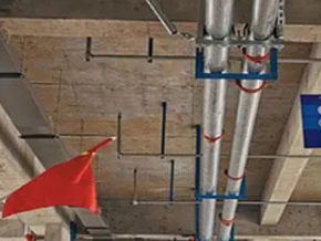 青县管廊支架的安装方法